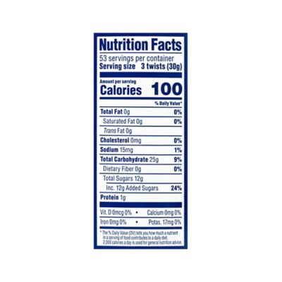 Image showing  Original Red Licorice Twists, 3.5 lb. Jar