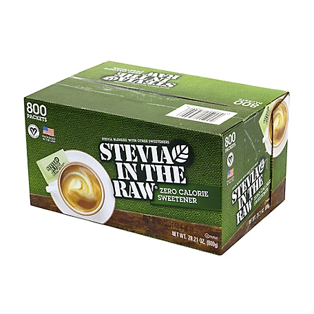 Stevia In The Raw Zero Calorie Sweetener, 800 pk.