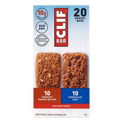 Clif Bar Energy Bar Variety pk., 20 ct.