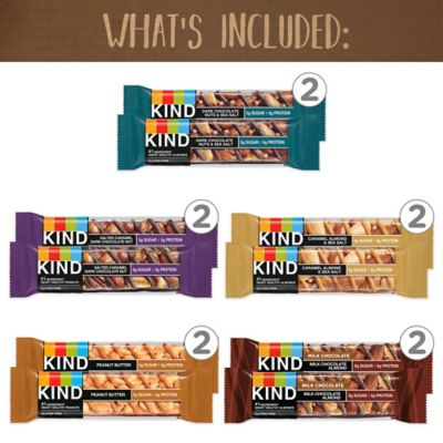 Image showing  KIND Favorites Snack Bar Box, 22 ct.
