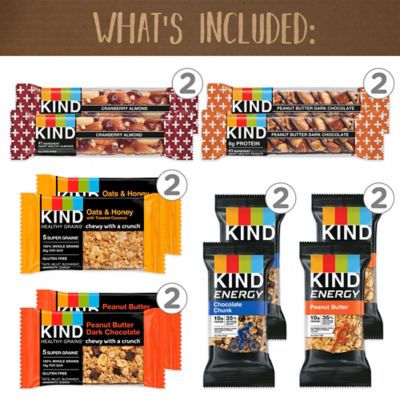Image showing  KIND Favorites Snack Bar Box, 22 ct.