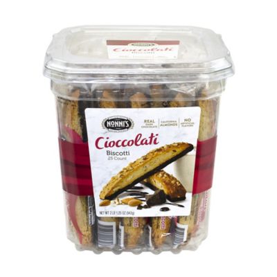 NONNI'S Italian Biscotti Cioccolati Tub, 25 ct.