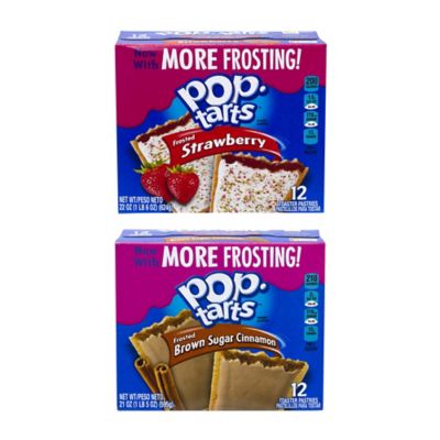 Image showing  Strawberry and Brown Sugar Cinnamon Pop Tarts, 2 Flavors, 24 ct.