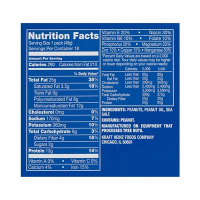Image showing  Salted Peanuts, 18 ct., 175 oz.
