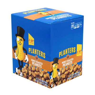 Image showing  Honey Roasted Peanuts, 18 ct., 175 oz.