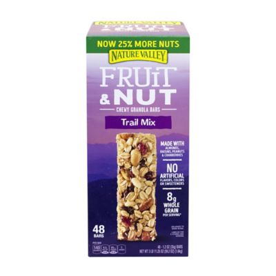 Image showing  Chewy Fruit Nut Trail Mix Granola Bars, 48 ct.