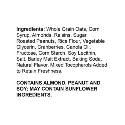 Image showing  Chewy Fruit Nut Trail Mix Granola Bars, 48 ct.