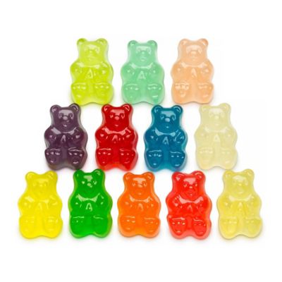 Image showing  12-Flavor Assorted Gourmet Gummi Bears, 5 lb. Pouch