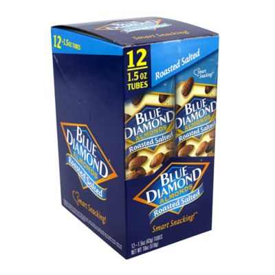 Blue Diamond Roasted Salted Almonds, 15 oz., 12 ct.