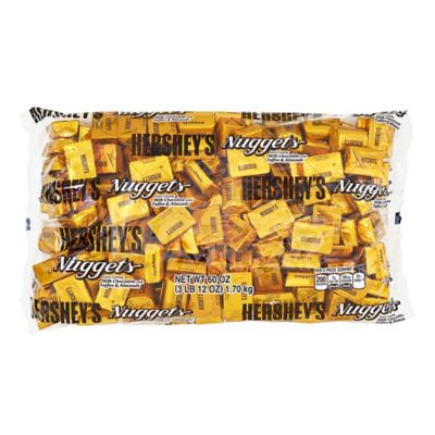 Hershey's Nuggets Milk Chocolate Candy with Toffee and Almonds, Gold I would most likely get this as a gift for someone that I know likes almond