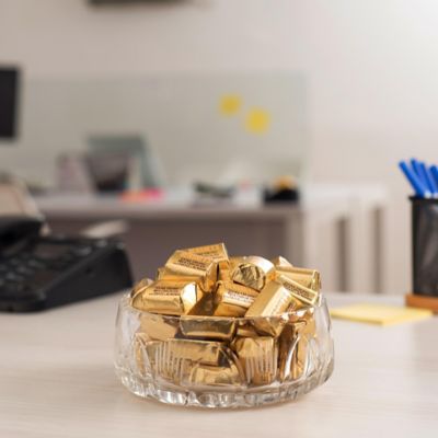 Image showing  Nuggets Milk Chocolate Candy with Toffee and Almonds, Gold