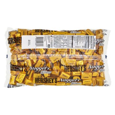 Image showing  Nuggets Milk Chocolate Candy with Toffee and Almonds, Gold