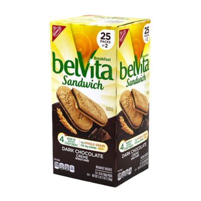 Image showing  Dark Chocolate Breakfast Sandwiches, 2 Bars Per Pack, 25 ct.