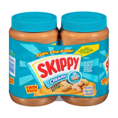 SKIPPY Creamy Peanut Butter, 2 ct.