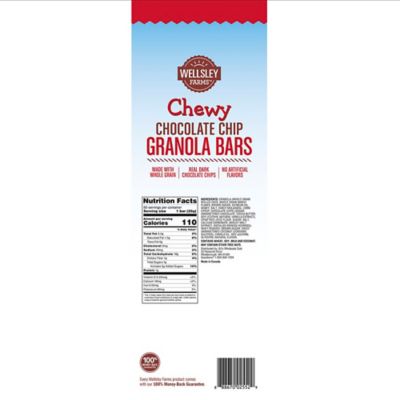 Image showing  Chewy Chocolate Chip Granola Bars