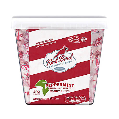 Red Bird Soft Peppermint Puff Candy Tub Pack Of 290 220 00510 At Tractor Supply Co