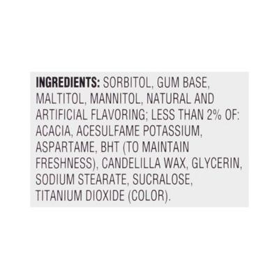 Image showing  White Peppermint Sugar-Free Gum, 9 ct.