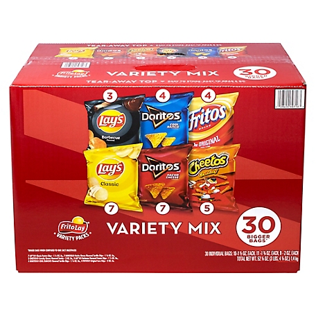 Frito-Lay Snack Variety Pack Big Grab, 30 ct.