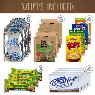 Image showing  Assorted Breakfast Snack Box