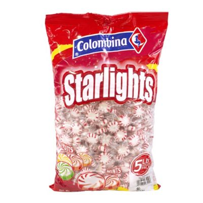 Colombina Peppermint Starlight Mints, 5 lb.