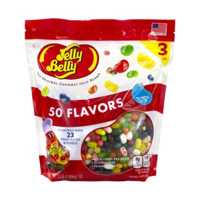 Jelly Belly 50 Assorted Jelly Beans, 3 lb., Approx. 400 ct. Per Pound