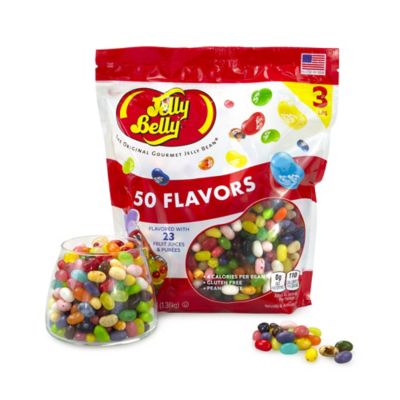 Image showing  50 Assorted Jelly Beans, 3 lb., Approx. 400 ct. Per Pound