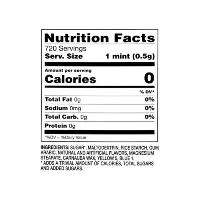 Image showing  Wintergreen Singles Candy, 12 ct.