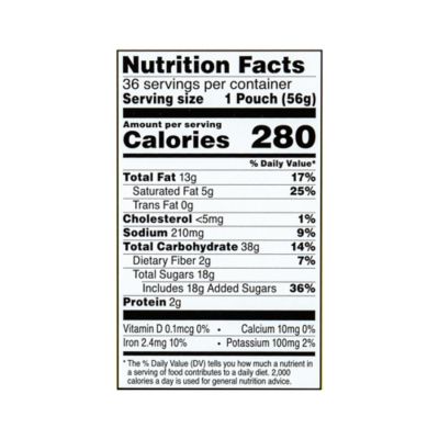 Image showing 5 th Famous Amos Chocolate Chip Cookies, 2 oz., 36 ct.