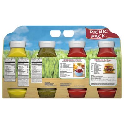 Image showing  4 pc. Picnic Pack Condiment Set