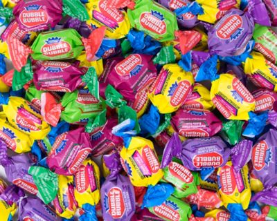 Image showing  Assorted 4-Flavor Twist Bulk Bubble Gum Tub, 300 ct.