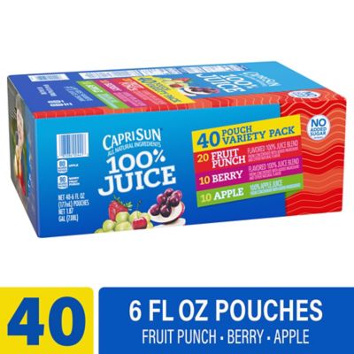 Image showing  100% Juice Variety Pack, 40 ct.