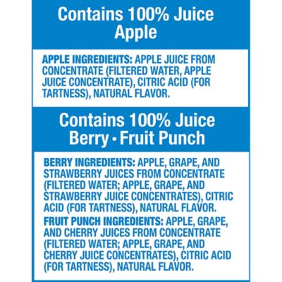 Image showing  100% Juice Variety Pack, 40 ct.