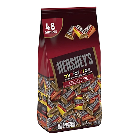 Hershey's Special Dark Mildly Sweet Chocolate Hershey Candy Bars