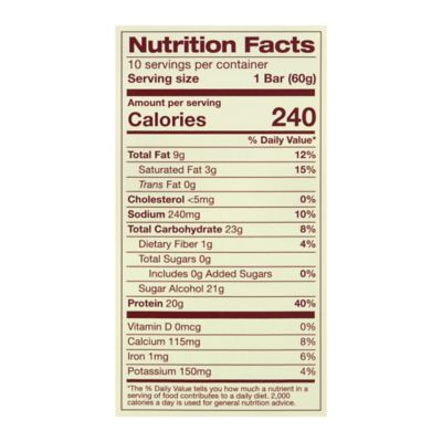 Image showing 5 th thinkTHIN Chunky Peanut Butter High Protein Bars, 10 ct.