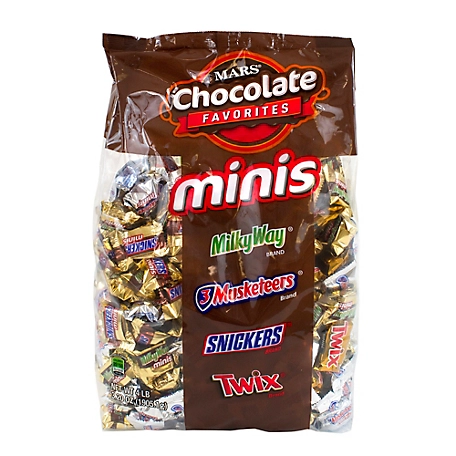 Mars Candy Bar Miniatures Mix, 4 Varieties, 67.20 oz., 240 ct.