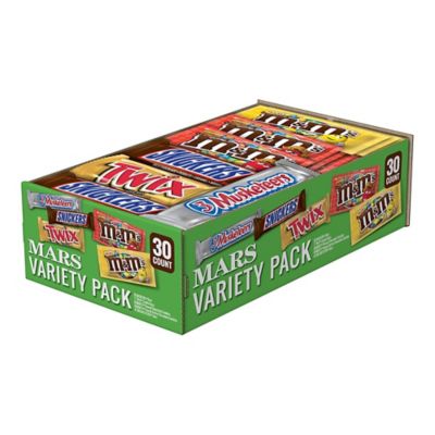 Mars Chocolate Bars, 30 ct., 225-00039 It was perfect for stocking stuffers  and goodie bags