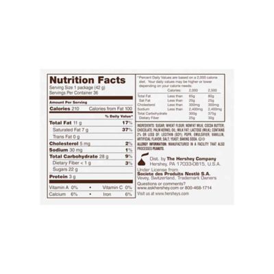 Image showing  Wafer Chocolate Bars, 15 oz., 36 ct.