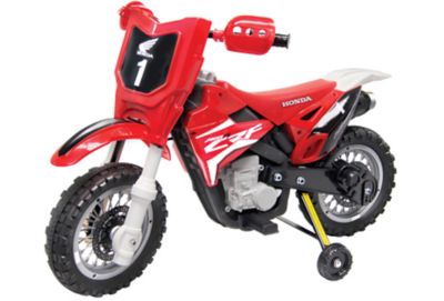 Image showing  6V Honda Dirt Bike Ride-On Toy, Red