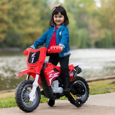 Image showing 5 th Best Ride On Cars 6V Honda Dirt Bike Ride-On Toy, Red