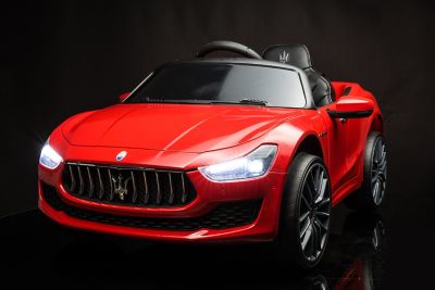 Image showing  12V Maserati Ghibli Ride-On Car, Red