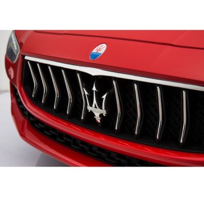 Image showing  12V Maserati Ghibli Ride-On Car, Red