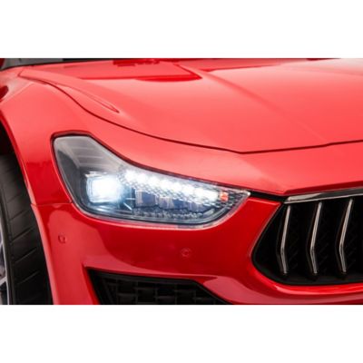 Image showing 5 th Best Ride On Cars 12V Maserati Ghibli Ride-On Car, Red