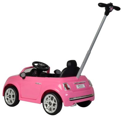 Image showing  Fiat Push Car Stroller, Ages 1-3, Pink