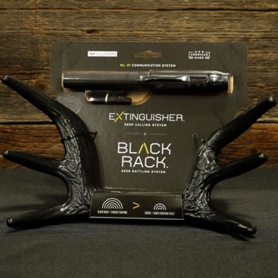 #1 Rated Deer Calling System Black Extinguisher & Black Rack Combo No DVD. 