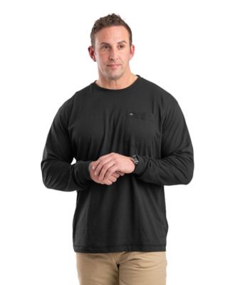 Berne Men's Performance Long-Sleeve Pocket T-Shirt