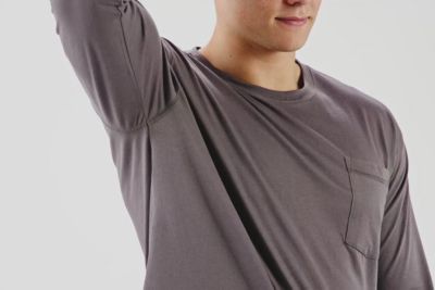 Image showing  Men's Performance Long-Sleeve Pocket T-Shirt