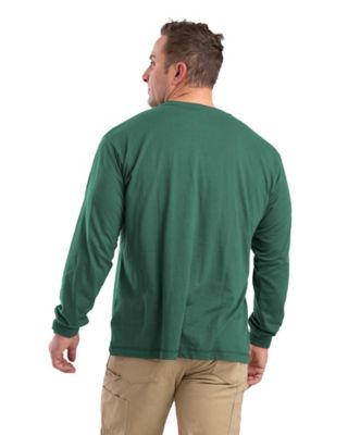 Image showing 1 th Berne Men's Performance Long-Sleeve Pocket T-Shirt