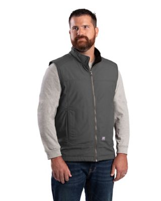 Berne Men's Heartland Fleece-Lined Ripstop Vest