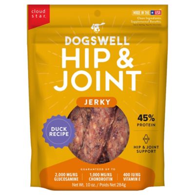 Dogswell Hip & Joint Jerky Treats, Duck Recipe, 12 oz., 29233