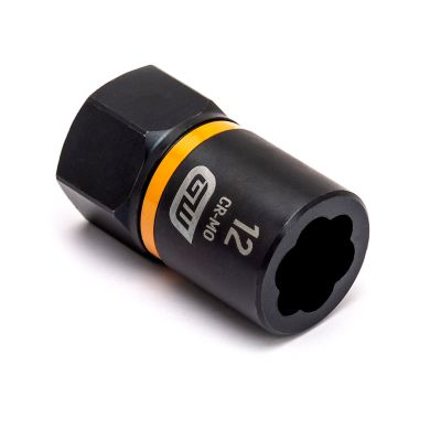 Image showing  1/4 in. and 3/8 in. SAE/Metric Drive Bolt Biter Impact Extraction Socket Set, 8 pc.